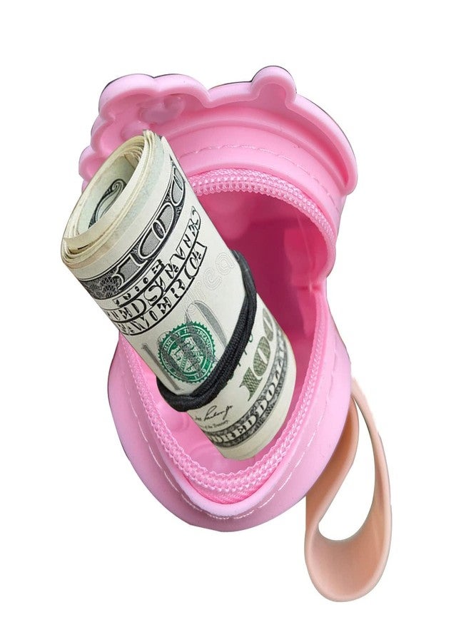 KC Bunny Multi-Function Mini Coin Purse Bag for Earphone Lipsticks Headphone Pendrive Keys Silicone (White) - Image 2